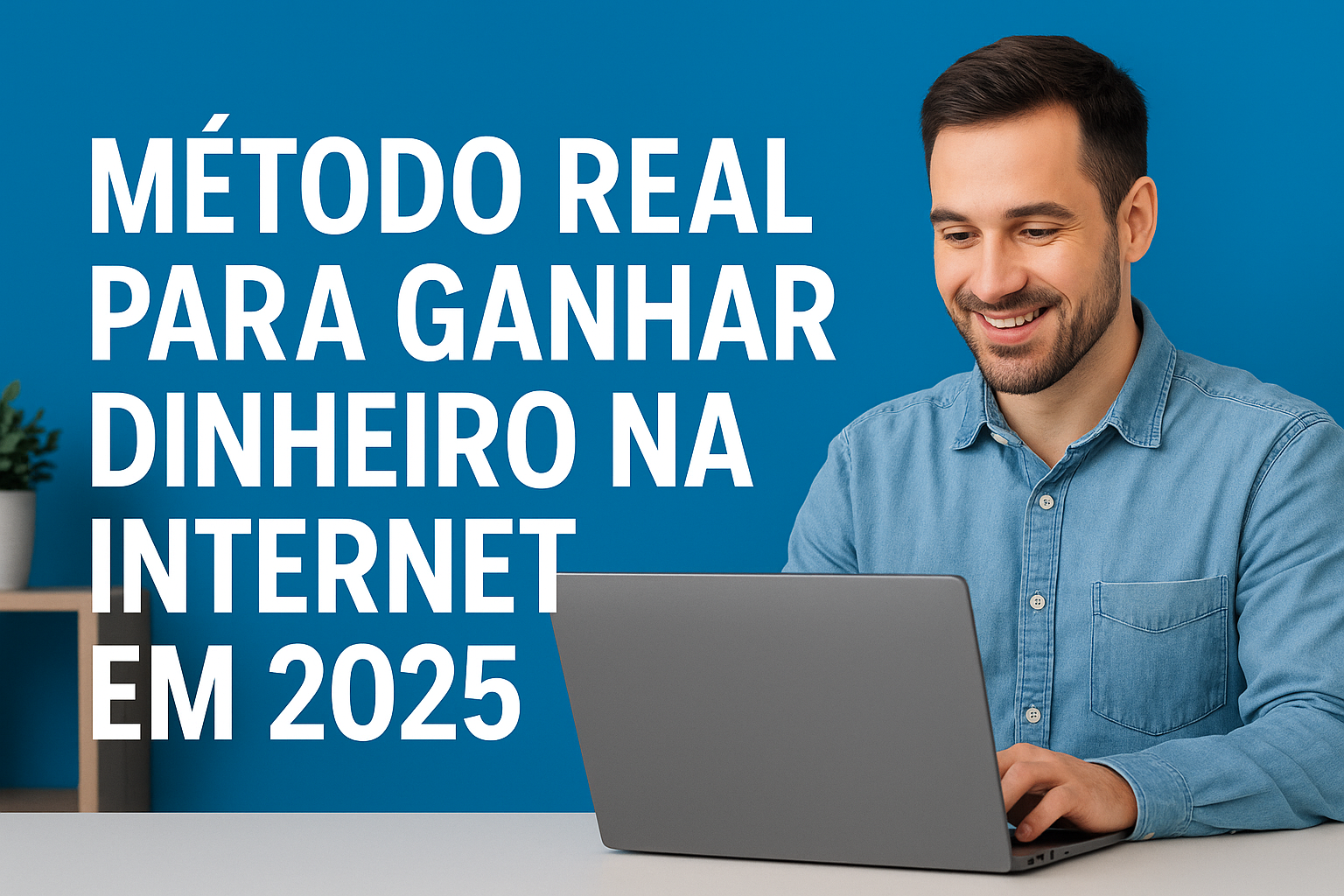 Método real para ganhar dinheiro na internet em 2025
